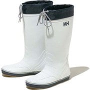 ヘリーデッキブーツ Helly Deck Boots HF91670 （W）ホワイト Sサイズ [アウトドア レインブーツ メンズ]