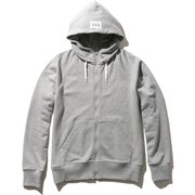 HHロゴフルジップスウェットフーディ HH Logo Full-zip Sweat Hoodie HE32021 （Z）ミックスグレー Mサイズ [アウトドア スウェット メンズ]