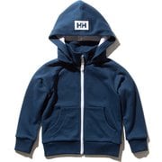ロゴフルジップスウェットパーカー K Logo Full-zip Sweat Parka HJ32003 （AI）アイ 120サイズ [アウトドア トップス キッズ]