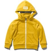ロゴフルジップスウェットパーカー K Logo Full-zip Sweat Parka HJ32003 （TA）タンポポ 140サイズ [アウトドア トップス キッズ]