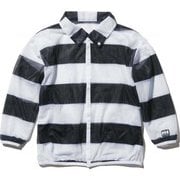 ボーダーインセクトシールドコーチジャケット K Border Insect Shield Coach Jacket HOJ12002 (HB)ヘリーブルー 120サイズ [アウトドア ジャケット キッズ]