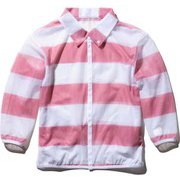 ボーダーインセクトシールドコーチジャケット K Border Insect Shield Coach Jacket HOJ12002 (S)サクラ 110サイズ [アウトドア ジャケット キッズ]