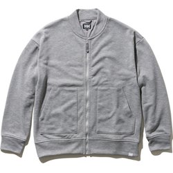 ヨドバシ Com ヘリーハンセン Helly Hansen スウェットジップブルゾン Sweat Zip Blouson Hoe310 Z ミックスグレー Wmサイズ アウトドア スウェット レディース 通販 全品無料配達