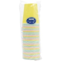 ペーパーカップ カラーアソート（7色） 205ml 30P KHN307AC