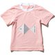 ショートスリーブクルーラッシュガード K S/S Crew Rashguard HJ82006 (S)サクラ 100サイズ [ラッシュガード ボーイズ]