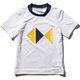 ショートスリーブクルーラッシュガード K S/S Crew Rashguard HJ82006 (W)ホワイト 130サイズ [ラッシュガード ボーイズ]