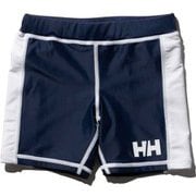 ラッシュショーツ Rash Shorts HJ72001 (HB)ヘリーブルー 130サイズ [スイミング 水着 ボーイズ]