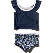 ガールズビーチセット K Girls Beach Set HJ82007 (HB)ヘリーブルー 100サイズ [スイミング 水着 ガールズ]