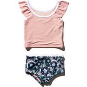 ガールズビーチセット K Girls Beach Set HJ82007 (S)サクラ 100サイズ [スイミング 水着 ガールズ]
