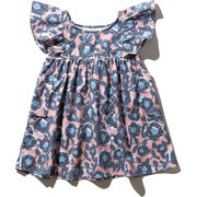 フラワープリントワンピース Flower Print One-Piece HJ42001 (S)サクラ KLサイズ [アウトドア トップス キッズ]