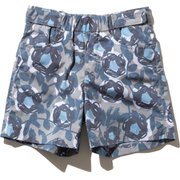フラワープリントショーツ K Flower Print Shorts HJ72002 (MH)ミディアムグレー 110サイズ [スイミング 水着 ボーイズ]