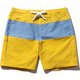 ボーダーウォーターショーツ BD WATER SHORTS HE72025 (TA)タンポポ WLサイズ [水着 レディース]