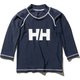 ロングスリーブHHクルーラッシュガード K L/S HH Crew Rashguard HJ82002 (HB)ヘリーブルー 150サイズ [ラッシュガード ボーイズ]