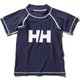 ショートスリーブHHクルーラッシュガード K S/S HH Crew Rashguard HJ82003 (HB)ヘリーブルー 120サイズ [ラッシュガード ボーイズ]