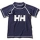 ショートスリーブHHクルーラッシュガード K S/S HH Crew Rashguard HJ82003 (HB)ヘリーブルー 140サイズ [ラッシュガード ボーイズ]