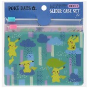 キャラクターグッズ S2105675 ポケットモンスター POKE DAYS 3 スライダーケースセット ブルー