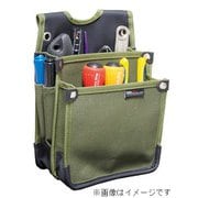 #582402 DTH-01-KH [帆布電工袋 カーキ]