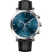 腕時計 NOA Chronograph SS BKレザー SS/BL 42mm 並行輸入品 LL149SDIK