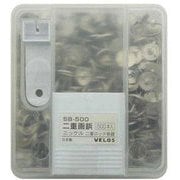 二重画鋲 ニッケル 500本 シルバー SB-500