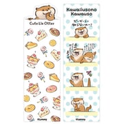 KUK-016 可愛い嘘のカワウソ クリアしおり お菓子 [キャラクターグッズ]