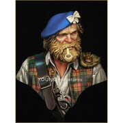 YH1838 ハイランド地方の戦士 [1/10スケール レジン製ヒストリカルフィギュア]