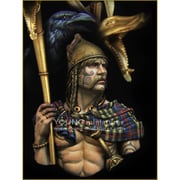 YH1848 ケルティックコーナータトゥーを入れたケルト族戦士 [1/10スケール レジン製ヒストリカルフィギュア]