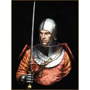 YH1853 中世の騎士14世紀 [1/10スケール レジン製ヒストリカルフィギュア]