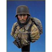 YM1810 WWII ドイツ武装親衛隊擲弾兵II アルデンヌ1944 [1/10スケール レジン製ヒストリカルフィギュア]