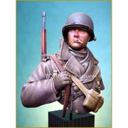 YM1812 WWII アメリカ陸軍歩兵 アルデンヌ1944 [1/10スケール レジン製ヒストリカルフィギュア]