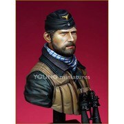 YM1818 WWII ドイツ海軍 U-ボート搭乗員 [1/10スケール レジン製ヒストリカルフィギュア]