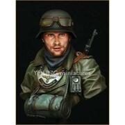 YM1819 WWII ドイツ野戦オートバイ憲兵 [1/10スケール レジン製ヒストリカルフィギュア]