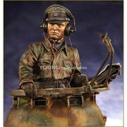 YM1826 WWII ドイツ マックス・ヴュンシェ 西部戦線1944 [1/10スケール レジン製ヒストリカルフィギュア]