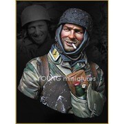 YM1828 WWII ドイツ降下猟兵 アルデンヌ1944 [1/10スケール レジン製ヒストリカルフィギュア]