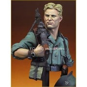YM1829 WWII ドイツ陸軍MG34射撃手 1941 [1/10スケール レジン製ヒストリカルフィギュア]