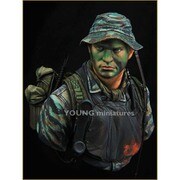 YM1845 ベトナム戦争 アメリカ海軍 ネイビーシールズ [1/10スケール レジン製ヒストリカルフィギュア]