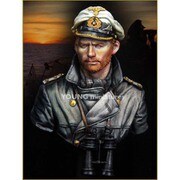 YM1847 WWII ドイツ海軍 Uボート司令官 [1/10スケール レジン製ヒストリカルフィギュア]