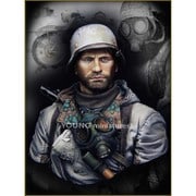 YM1849 WWII ドイツ陸軍 オートバイ兵 東部戦線 [1/10スケール レジン製ヒストリカルフィギュア]