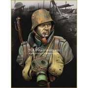 YM1857 WWIドイツ帝国陸軍 突撃兵 [1/10スケール レジン製ヒストリカルフィギュア]