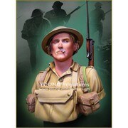 YM1859 WWII イギリス陸軍兵士 エルアラメインの戦い 1942 [1/10スケール レジン製ヒストリカルフィギュア]