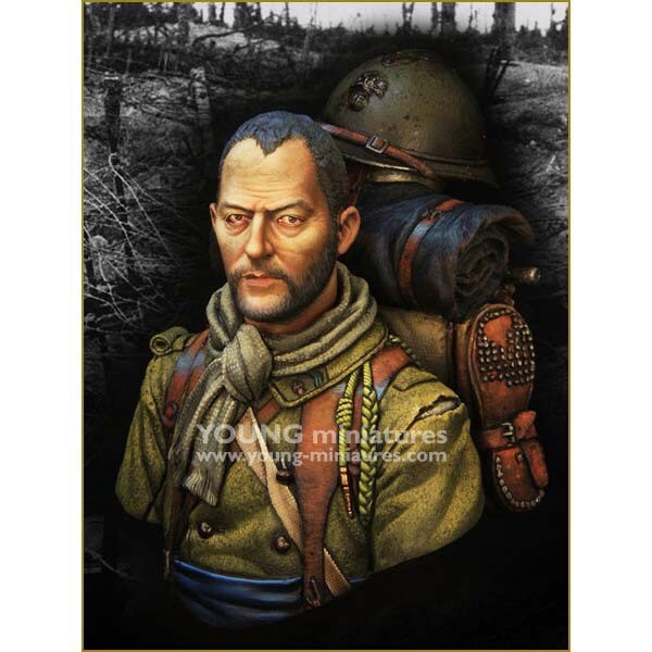 YM1863 WWIフランス陸軍外人部隊 [1/10スケール レジン製ヒストリカルフィギュア]