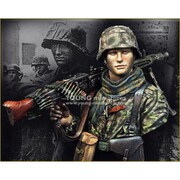 YM1869 WWII ドイツ武装親衛隊 若き射撃手 1944 [1/10スケール レジン製ヒストリカルフィギュア]