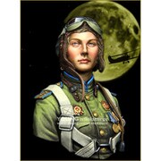 YM1878 WWII ソビエト夜間爆撃機連隊 ナイトウィッチーズ [1/10スケール レジン製ヒストリカルフィギュア]