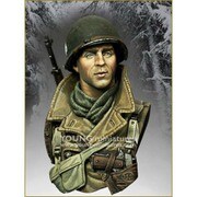 YM1883 WWII アメリカ陸軍第101空挺師団空挺兵 バストーニュ包囲戦 [1/10スケール レジン製ヒストリカルフィギュア]