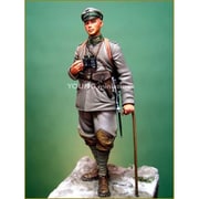 YM7001-R 70mm WWI ドイツ帝国陸軍中尉 第3軽歩兵連隊 1917 [レジン製ヒストリカルフィギュア]