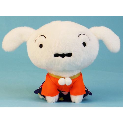 クレヨンしんちゃん ぬいぐるみ S シロ 着物 オレンジ キャラクターグッズ クレヨンしんちゃん ぬいぐるみ S シロ 着物 オレンジ キャラクターグッズ