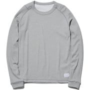 リポーズ ロングスリーブTシャツ GC40110 (MG)ミックスグレー Sサイズ [コンディショニングウェア 長袖シャツ メンズ]