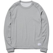 リポーズ ロングスリーブTシャツ GC40110 (MG)ミックスグレー 4XLサイズ [コンディショニングウェア 長袖シャツ メンズ]