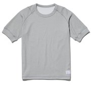 リポーズTシャツ GC40111 (MG)ミックスグレー 4XLサイズ [コンディショニングウェア 半袖シャツ メンズ]
