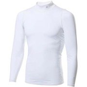 クーリング タートルネック ロングスリーブ Cooling Turtle Neck Long Sleeves GC00110 ホワイト(W) Sサイズ [コンディショニングウェア 長袖シャツ メンズ]