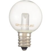 LEDミニボール球G30形 E12 クリアL色 LDG1L-H-E12 13C